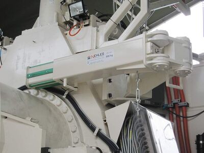 Säulen-Schwenkkran Knickarm-Gelenkteleskop-Schwenkkran 500 kg x 2,5 m