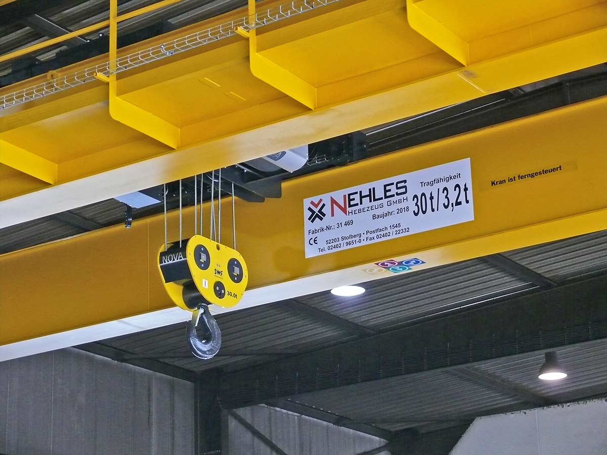 Brückenkran 30t Nehles