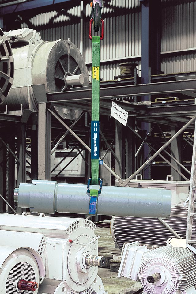 SpanSet Power Hebeband mit Durchsteckbuegel