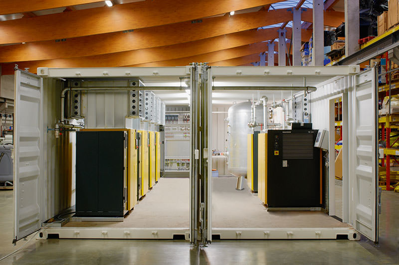 Containerstation komplette Infrastruktur